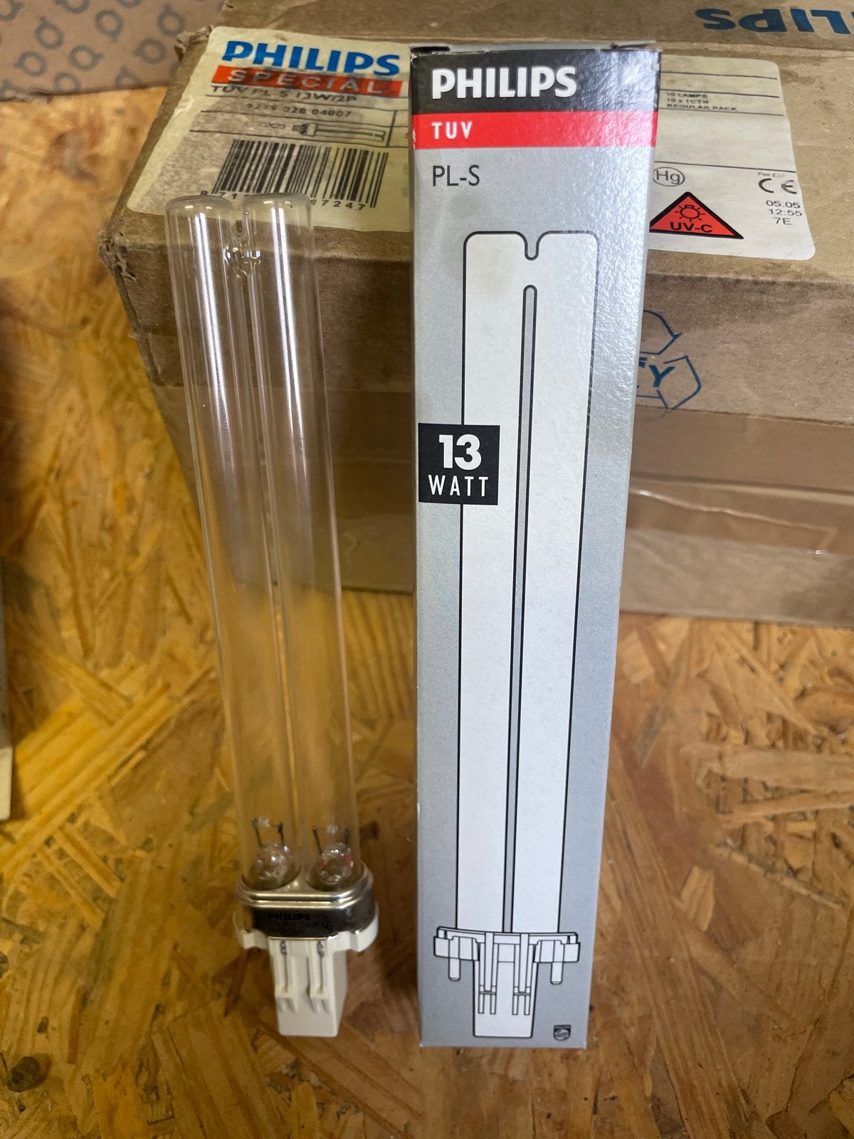 2x Philips TUV PL-S 13W/2P UV-C Vijverlampen, Ophalen of Verzenden, Nieuw, Vijververlichting
