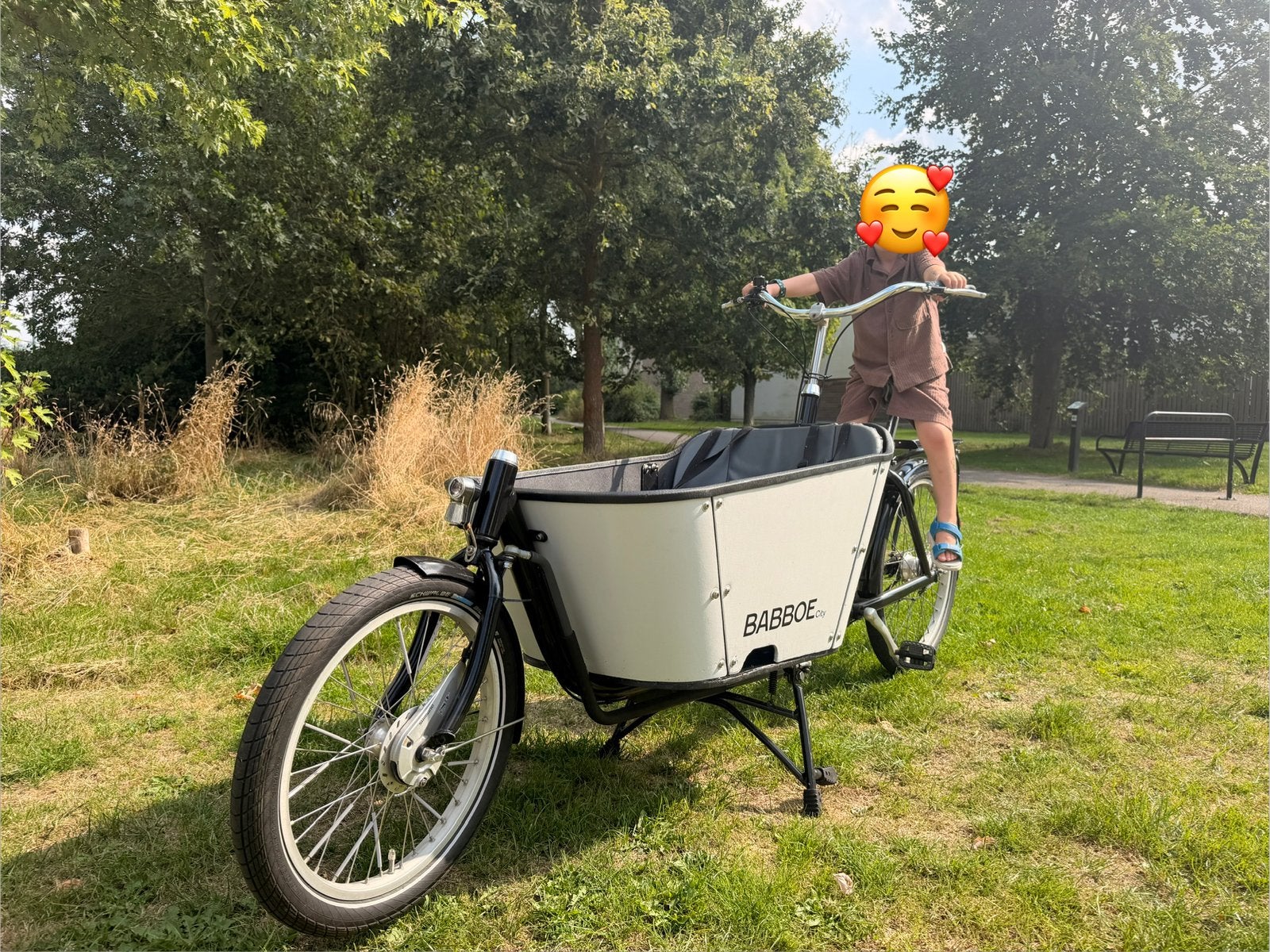 Super nette Babboe City! :), Fietsen en Brommers, Fietsen | Bakfietsen, Ophalen of Verzenden, Zo goed als nieuw, 1 kind