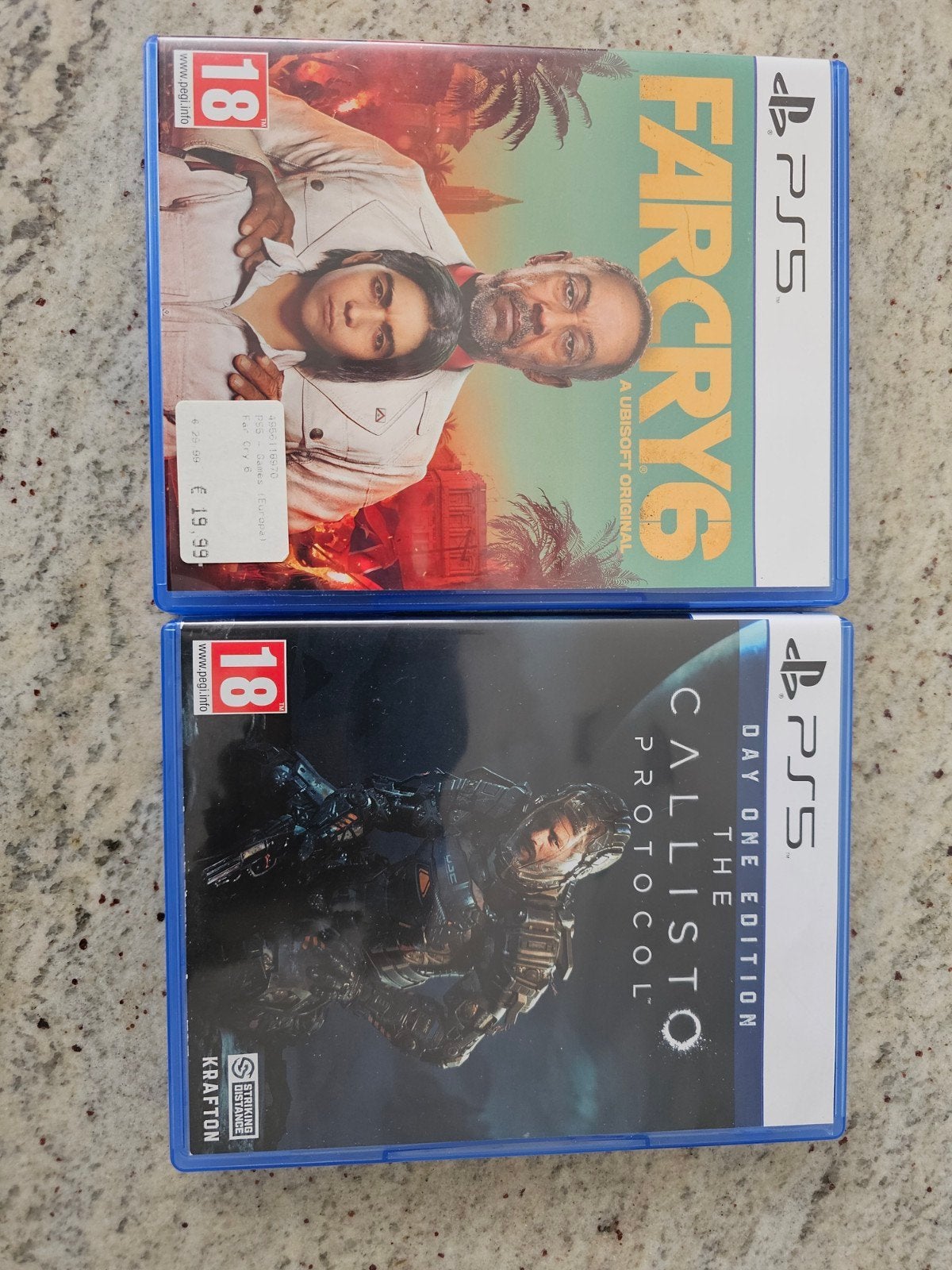 PS5 Games: FarCry 6 & The Callisto Protocol (ZGAN), Spelcomputers en Games, Games | Sony PlayStation 5, Ophalen of Verzenden