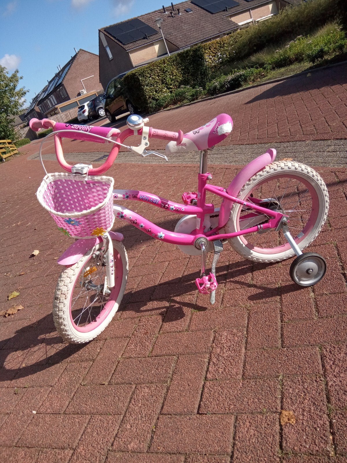 Volare Lovely 16 inch met een zijwieltjes, Ophalen of Verzenden, Gebruikt