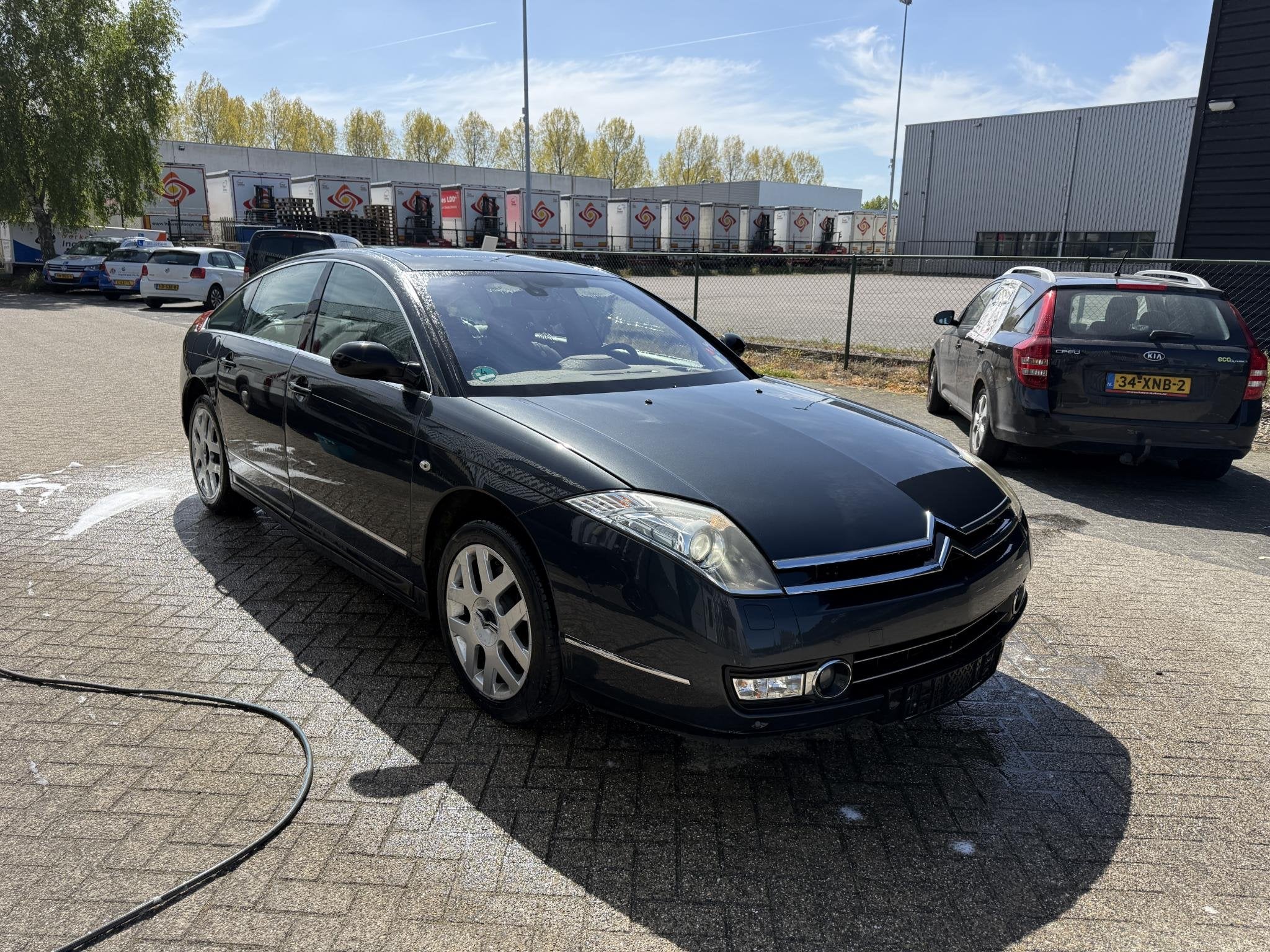 Citroen C6 2.7 HdiF V6 Exclusive Youngtimer met originele la, Auto's, Citroën, Dealer onderhouden, Gebruikt, C6, Bedrijf