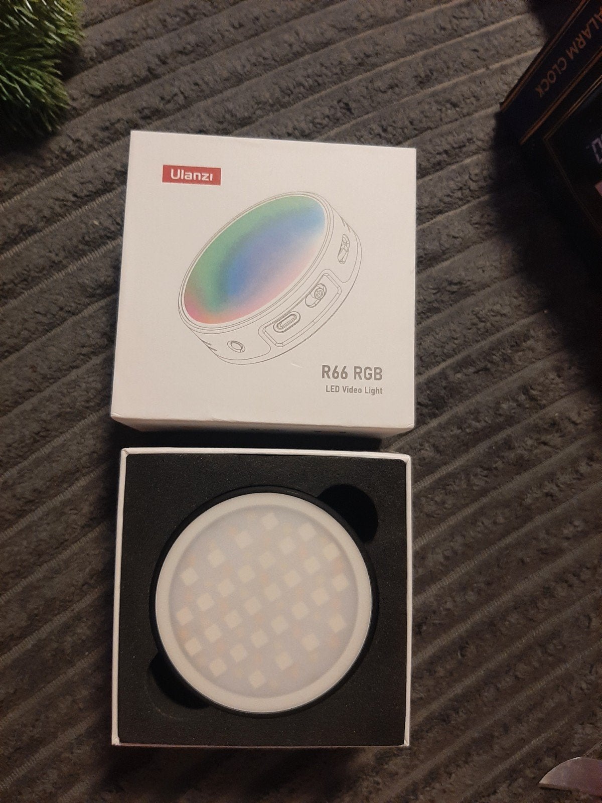 Ulanzi R66 RGB LED Videolamp, Audio, Tv en Foto, Fotografie | Fotostudio en Toebehoren, Ophalen, Nieuw, Op accu, Overige merken
