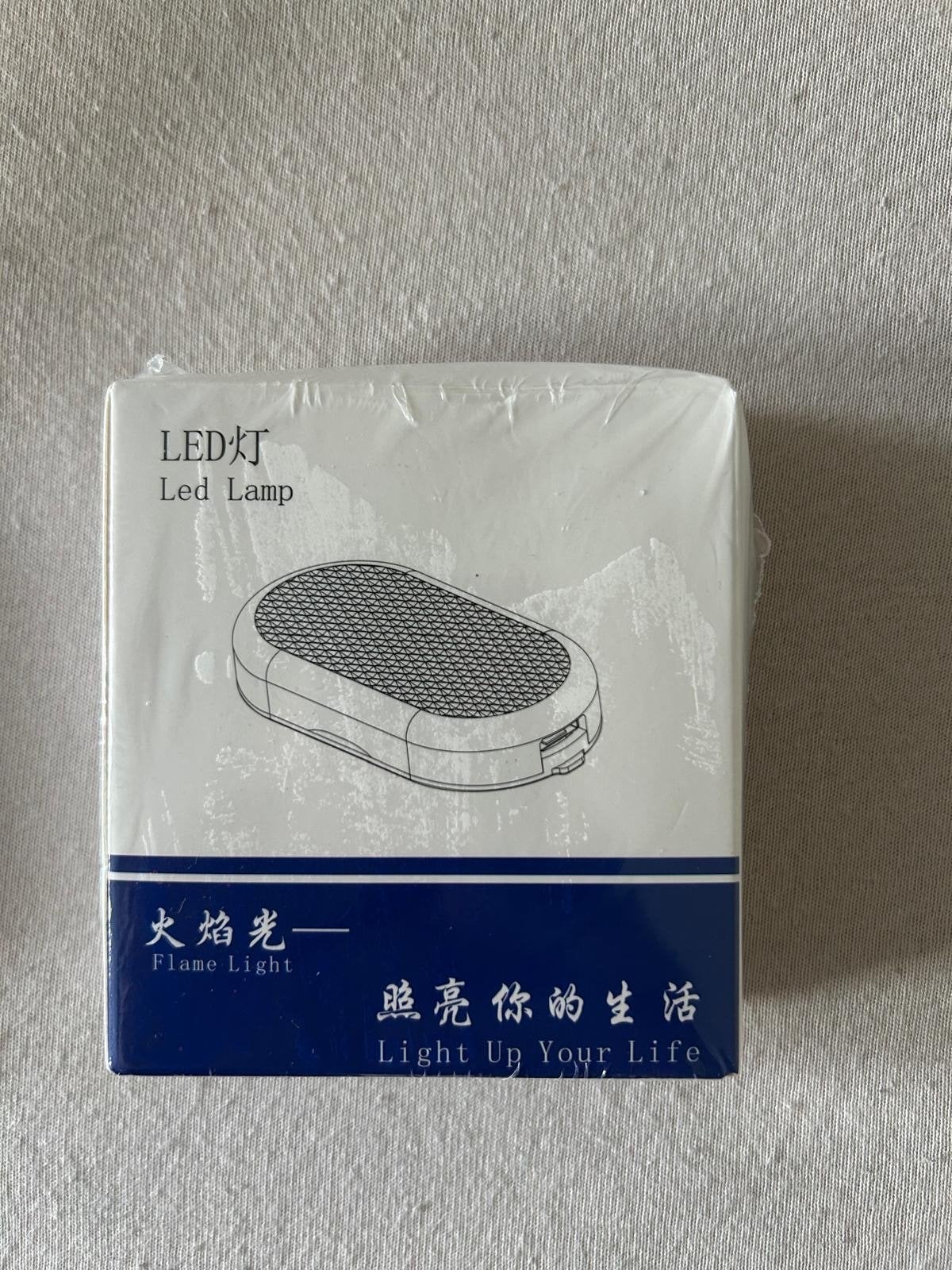 LED Vlam Lamp - Draagbare Sfeerverlichting, Ophalen, Nieuw, Kunststof, Modern