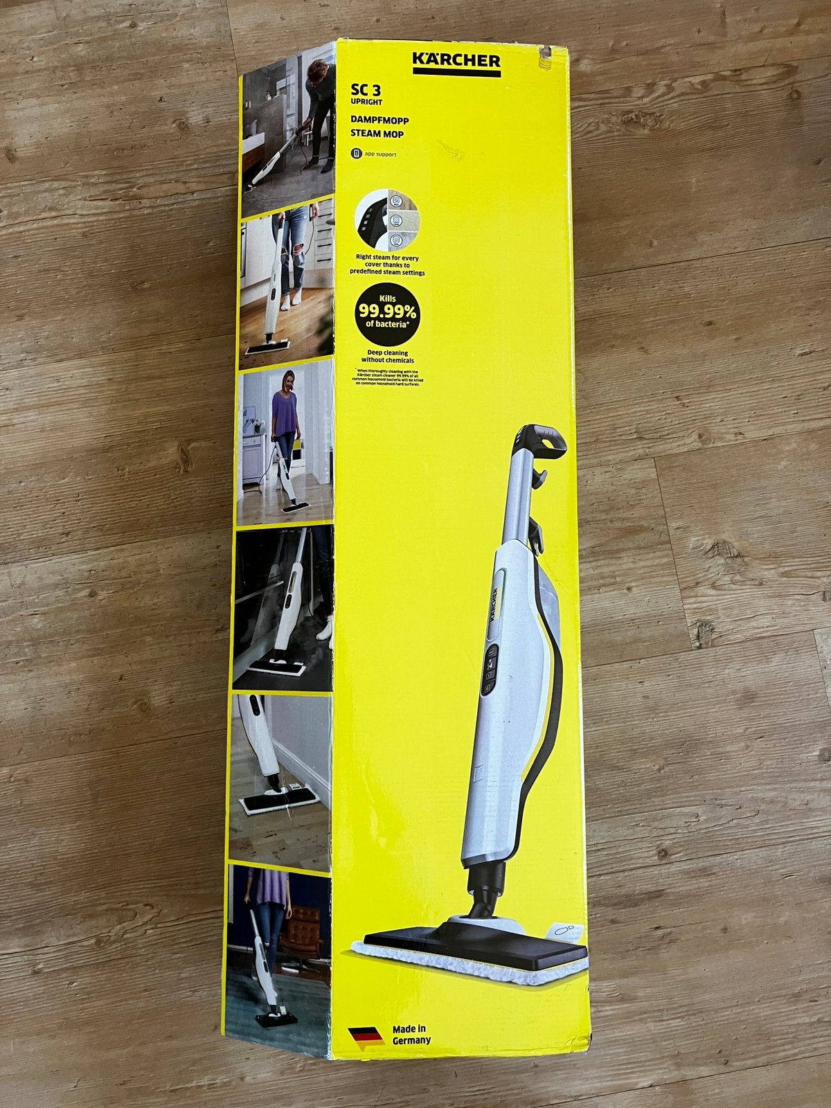 Kärcher SC3 Upright, stoomreiniger, Ophalen, Zo goed als nieuw, Stoomreiniger