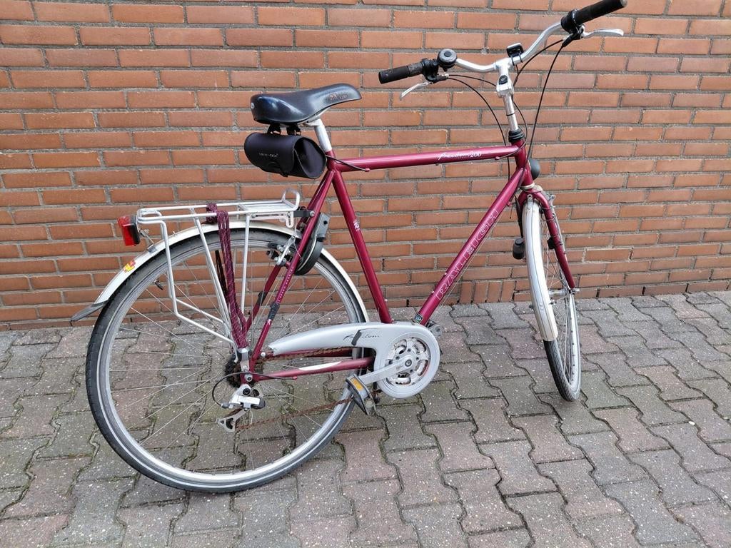 Mooie Raleigh Freedom 200 herenfiets, Fietsen en Brommers, Fietsen | Heren | Herenfietsen, Gebruikt, Velgrem, Versnellingen, 57 tot 61 cm
