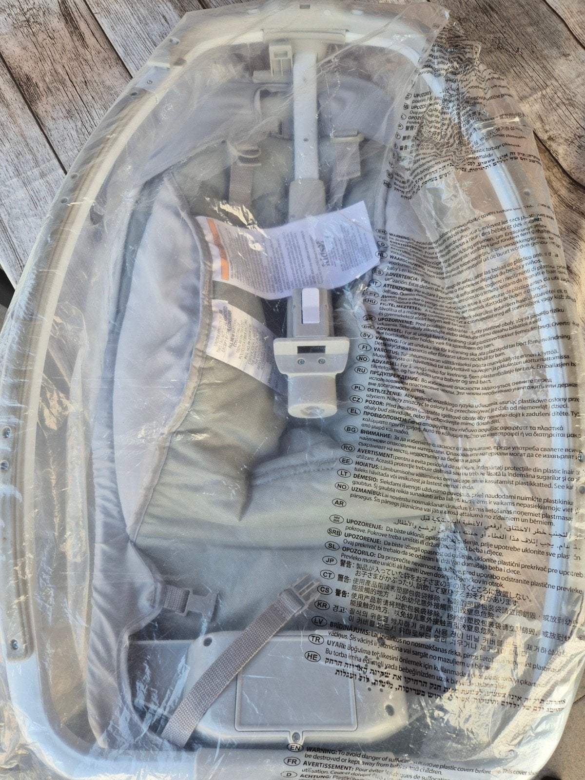 Ingenuity 2-in-1 Lightweight Rocking Chair Baby to Toddler, Kinderen en Baby's, Ophalen, Zo goed als nieuw, Verstelbaar