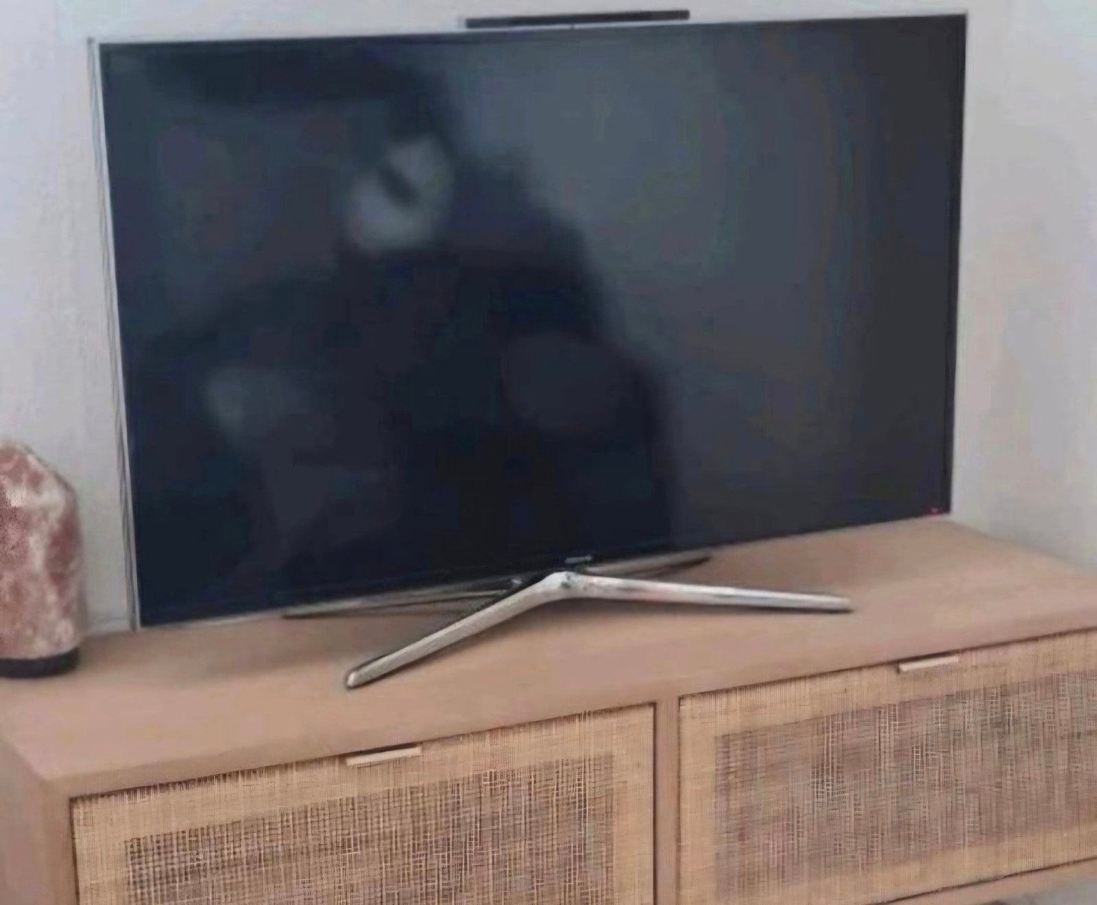 Samsung 40 inch LED Smart TV > klein defect maar werkt nog!, Audio, Tv en Foto, Ophalen, 100 Hz, Samsung, 100 cm of meer