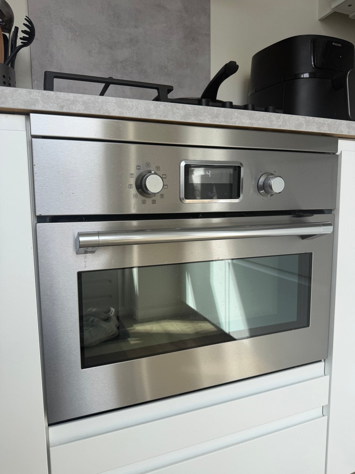 IKEA SMAKSK Inbouw Combi-oven met Magnetronfunctie, Witgoed en Apparatuur, Ophalen, 45 tot 50 cm, Gebruikt, 60 cm of meer