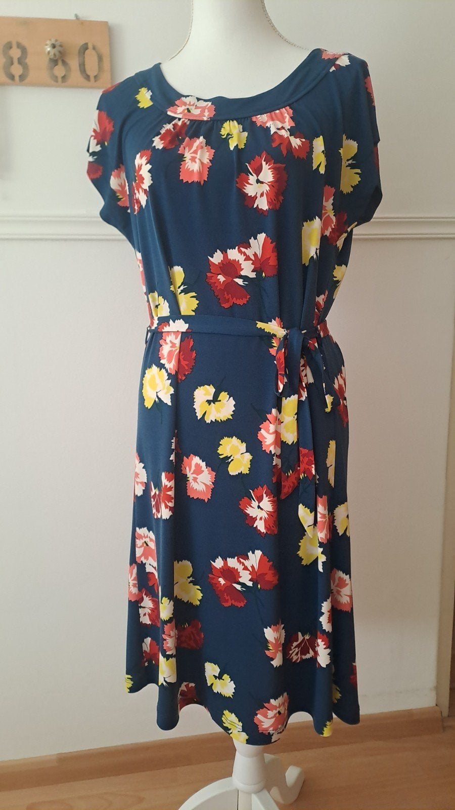 KING LOUIE Zomerjurkje izgs, Kleding | Dames, Blauw, Maat 42/44 (L), Ophalen of Verzenden, Zo goed als nieuw