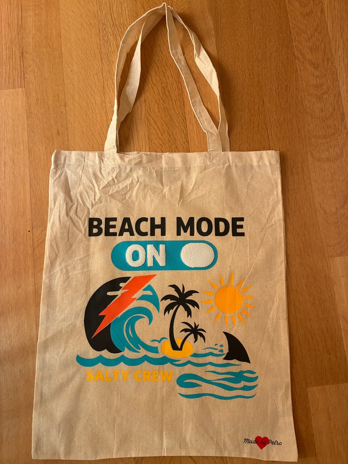 Strandtas Totebag voor de zomer, 40 tot 60 cm, 30 cm of meer, Beige, Ophalen of Verzenden