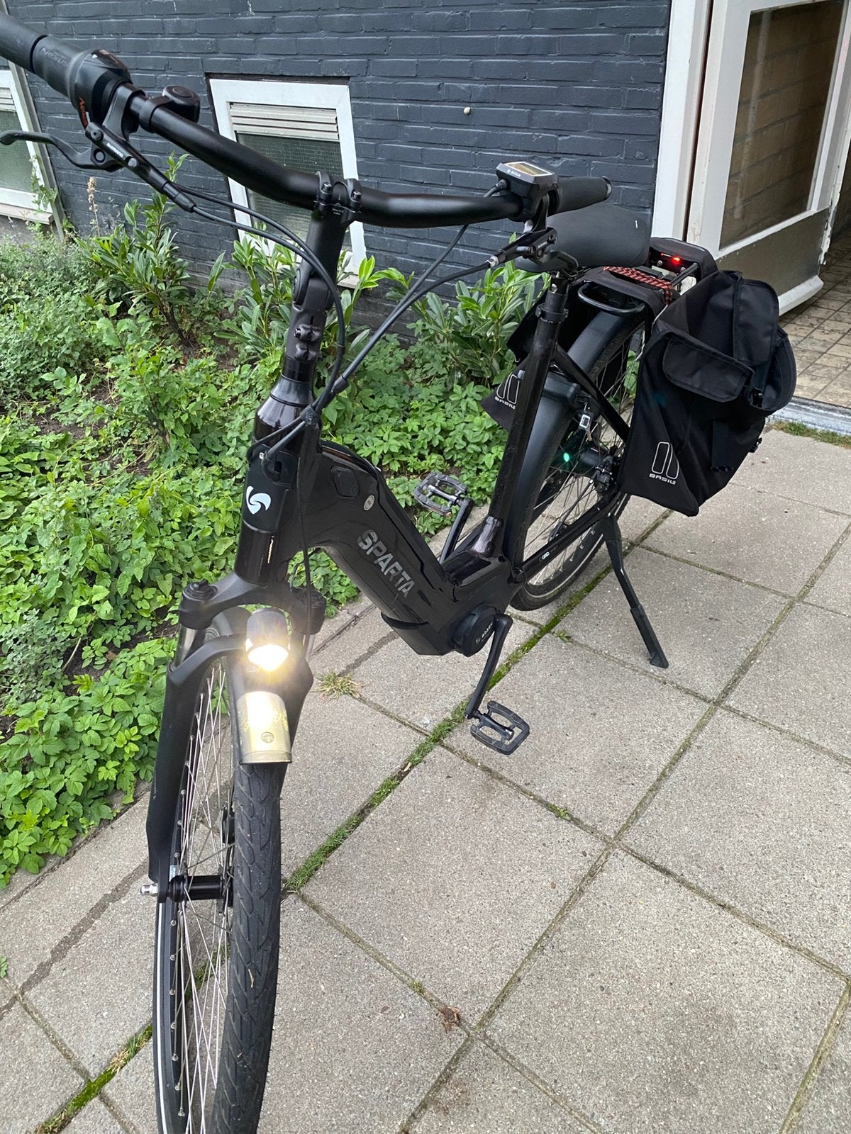 Sparta elektrische fiets + tas en zwaar slot, Ophalen, Sparta, Zo goed als nieuw, 55 tot 59 cm