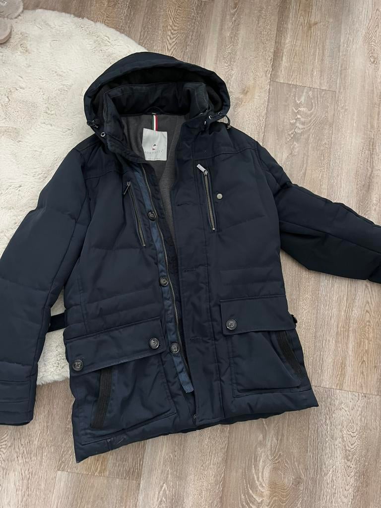 Fortezza winterjas, Ophalen, Zo goed als nieuw, Maat 48/50 (M), Blauw