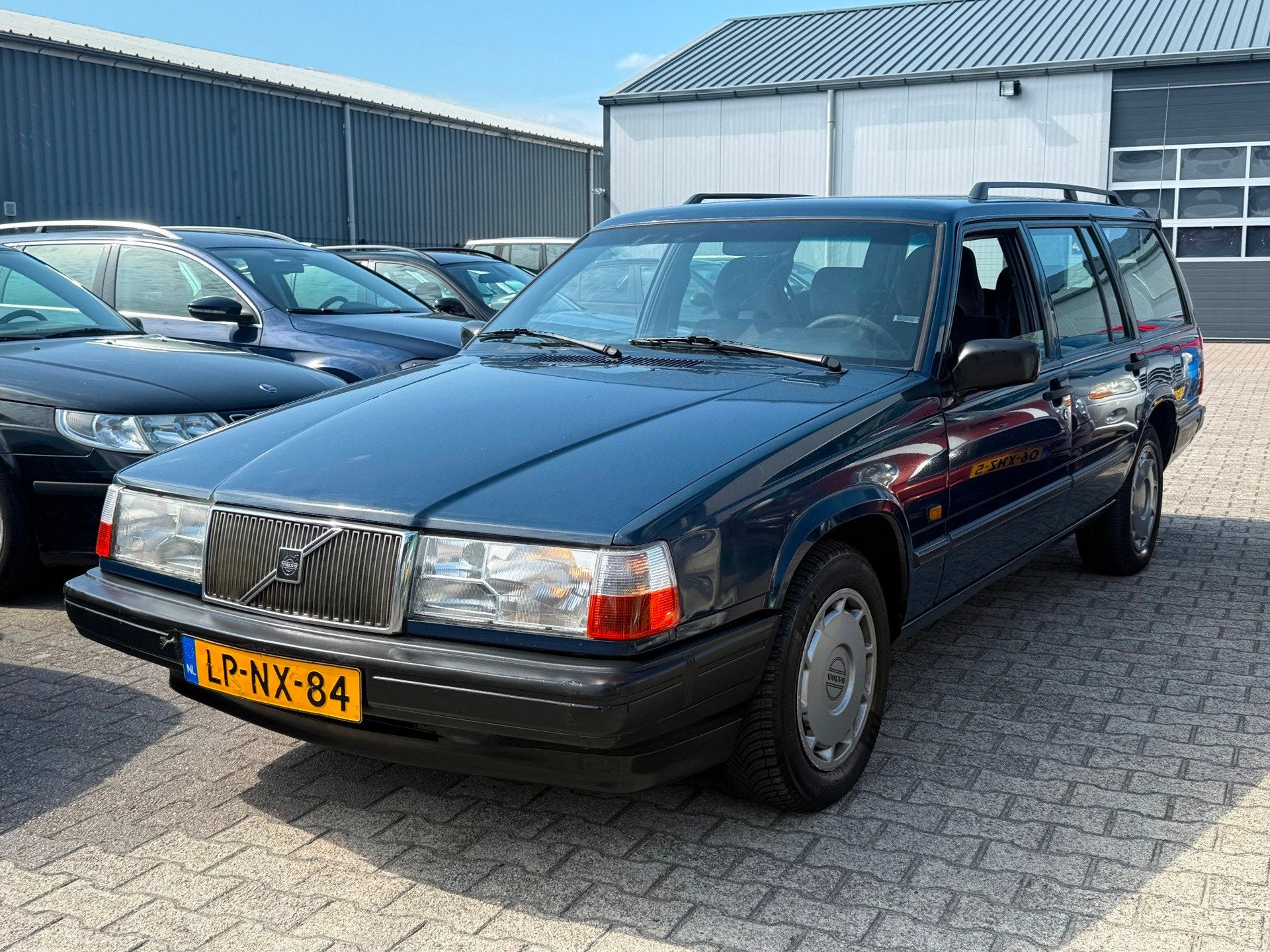 Volvo 940 2.3i Turbo Polar 1995 LPG-G3 APK 2028 NETTE AUTO, Auto's, Volvo, Gebruikt, 4 cilinders, 700 kg, Blauw