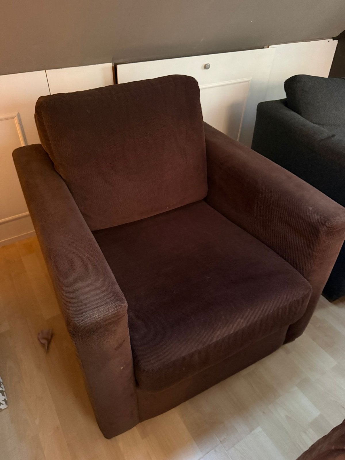 2 gratis fauteuils af te halen, Ophalen, Gebruikt, Stof, 75 tot 100 cm