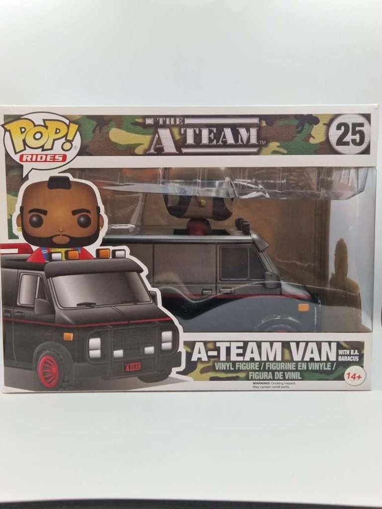 The A-Team Van with B.A. Baracus - Pop Vinyl Rides, Gebruikt, Funko, Ophalen of Verzenden, Support@funko.com