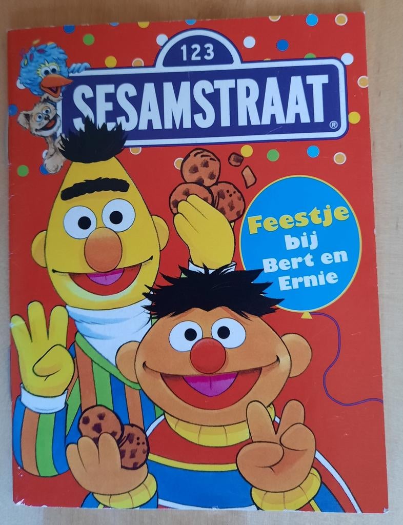 SESAMSTRAAT - BOEKJE - BOLLETJE BESCHUIT, Ophalen of Verzenden, Overige typen