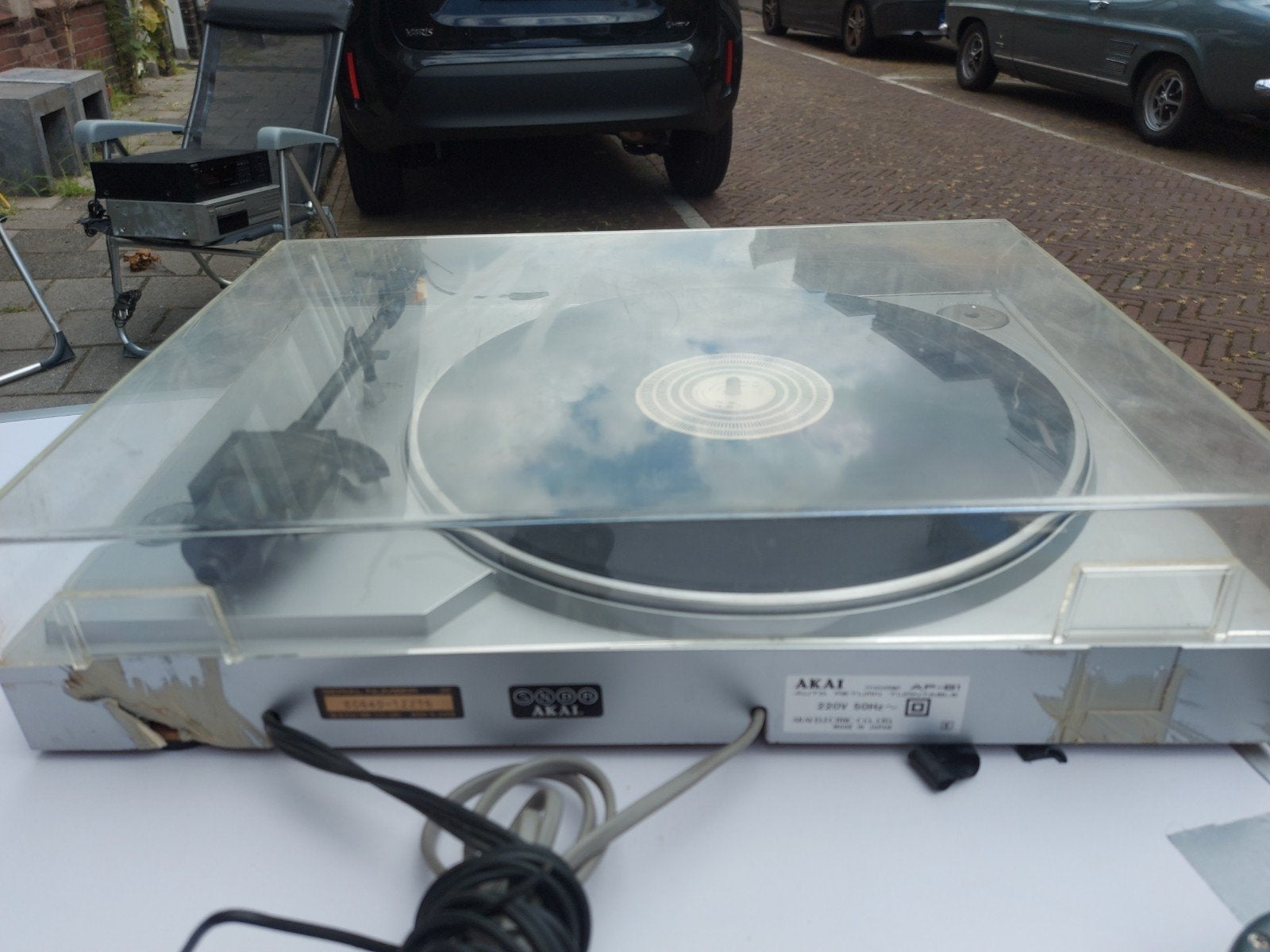 Akai AP-B1 Draaitafel Platenspeler Pick-up, Ophalen of Verzenden, Gebruikt, Akai