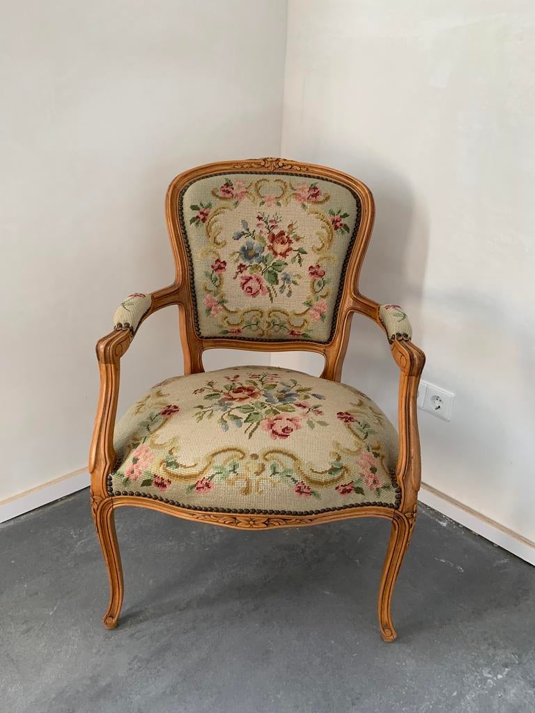 Louis XV stoel, Ophalen