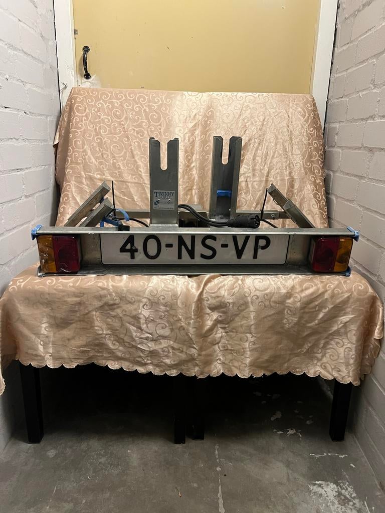 Twinny Load fietsendrager voor 2 fietsen, Ophalen, 2 fietsen, Gebruikt, Trekhaakdrager