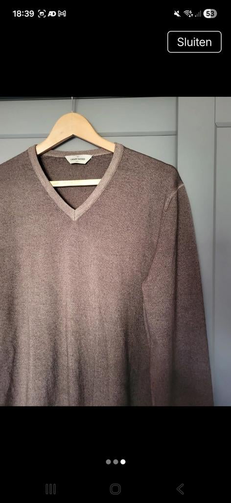 Gran Sasso trui, Kleding | Heren, Ophalen of Verzenden, Nieuw