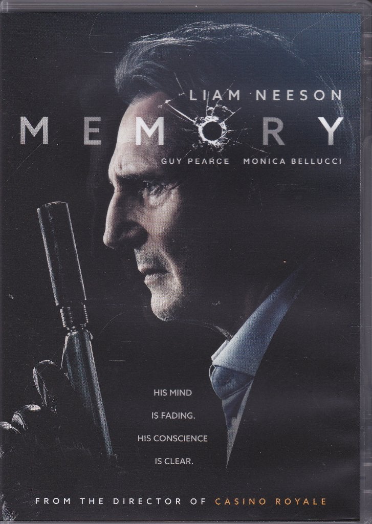 Memory ֎ 2022, Liam Neeson, Guy Pearce, Vanaf 12 jaar, Ophalen of Verzenden, Zo goed als nieuw, Actiethriller