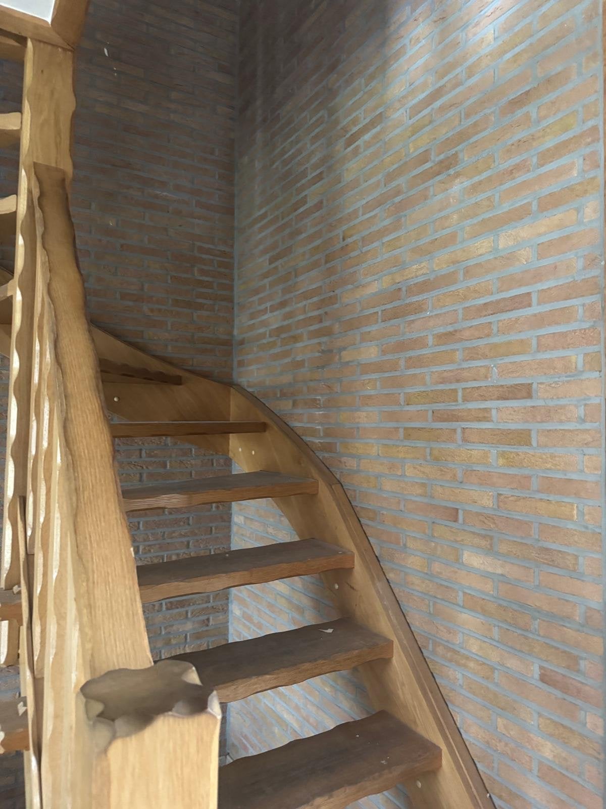 Volle eiken trap te koop, Ophalen, Gebruikt, Trap, 2 tot 4 meter