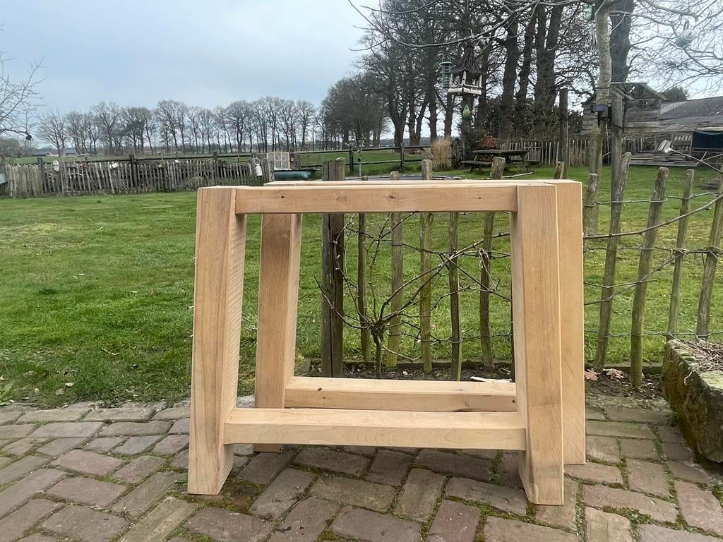 Beuken tafel onderstel/tafel poten, Ophalen, Tafelpoot, Nieuw, 50 tot 100 cm
