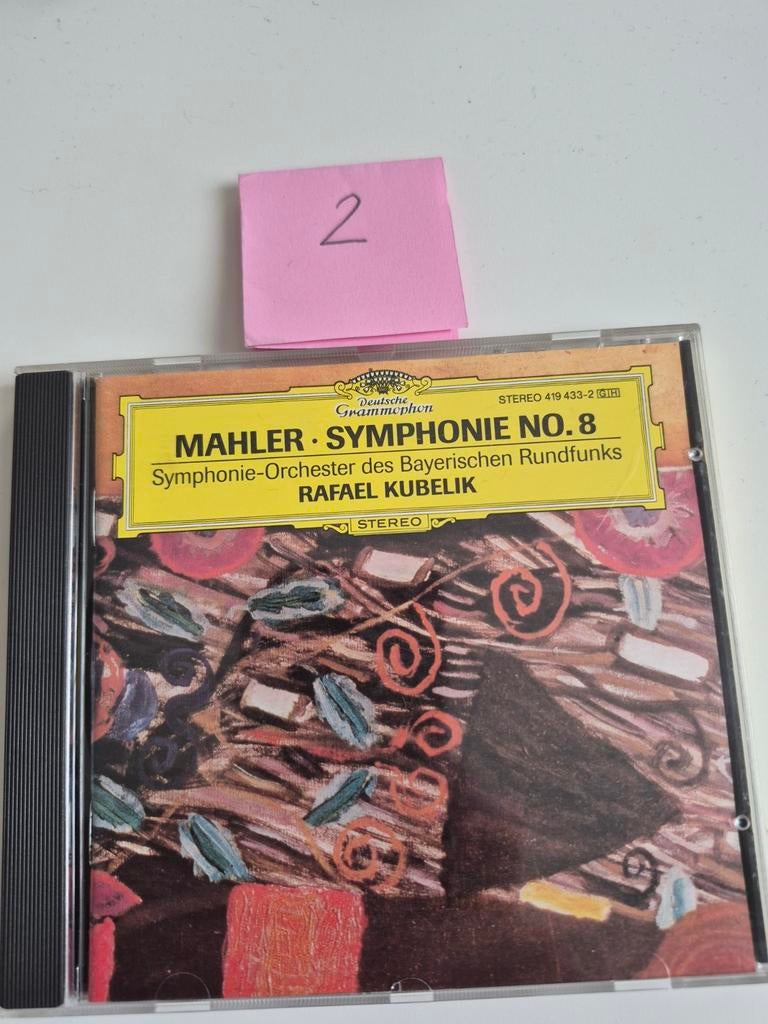 Mahler: Symfonie nr. 8 - Rafael Kubelik (CD), Ophalen of Verzenden, Romantiek, Gebruikt, Orkest of Ballet
