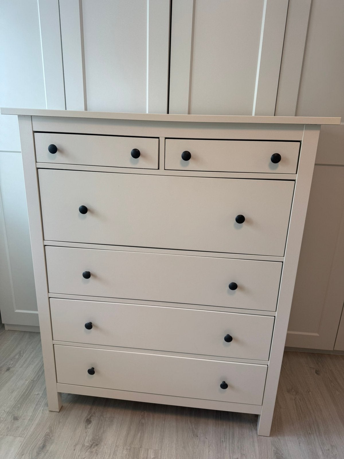 IKEA HEMNES ladekast met 6 laden in wit, 100 tot 150 cm, 5 laden of meer, 100 tot 150 cm, Ophalen of Verzenden