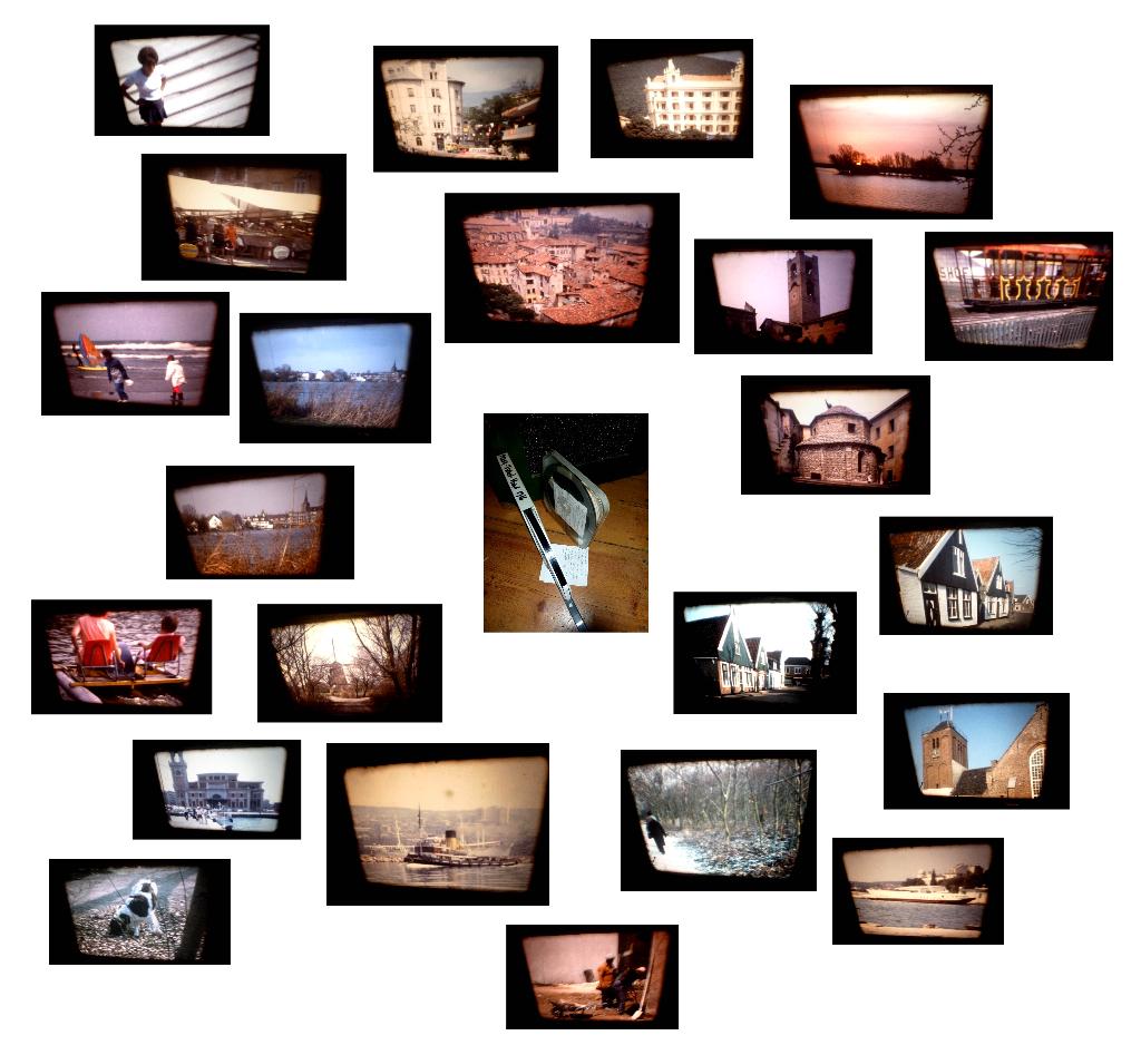 8mm film amateur Texel Praag Bergamo Plasoord Slavie-Israel, Ophalen of Verzenden, 8mm film