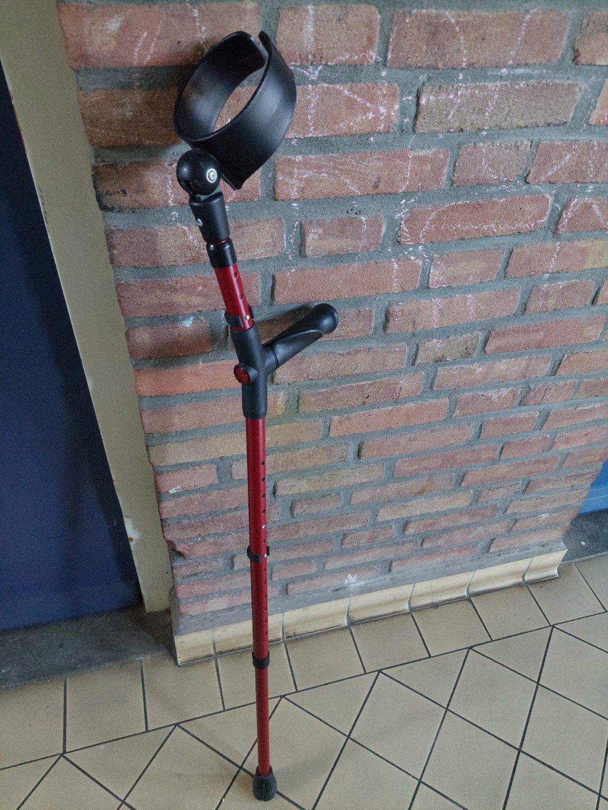 Loopkruk, Ophalen