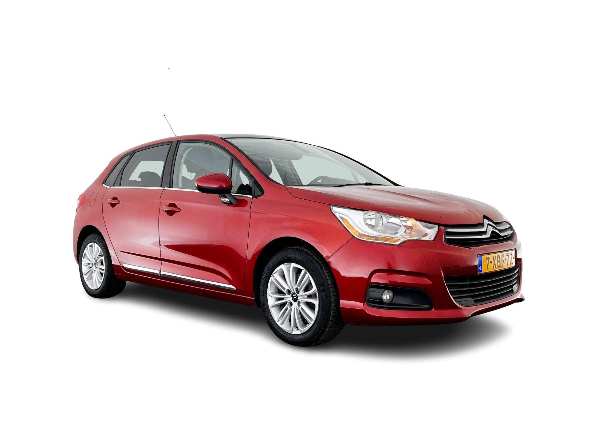 Citroën C4 1.6 e-HDi Ligne Business *PANO | NAVI-FULLMAP |, Auto's, Voorwielaandrijving, Euro 5, Stof, Zwart