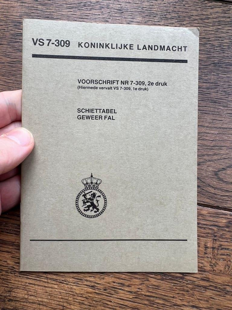 Nederlands KL Defensie schiet tabel FAL Nato, Verzenden, Nederland, Landmacht