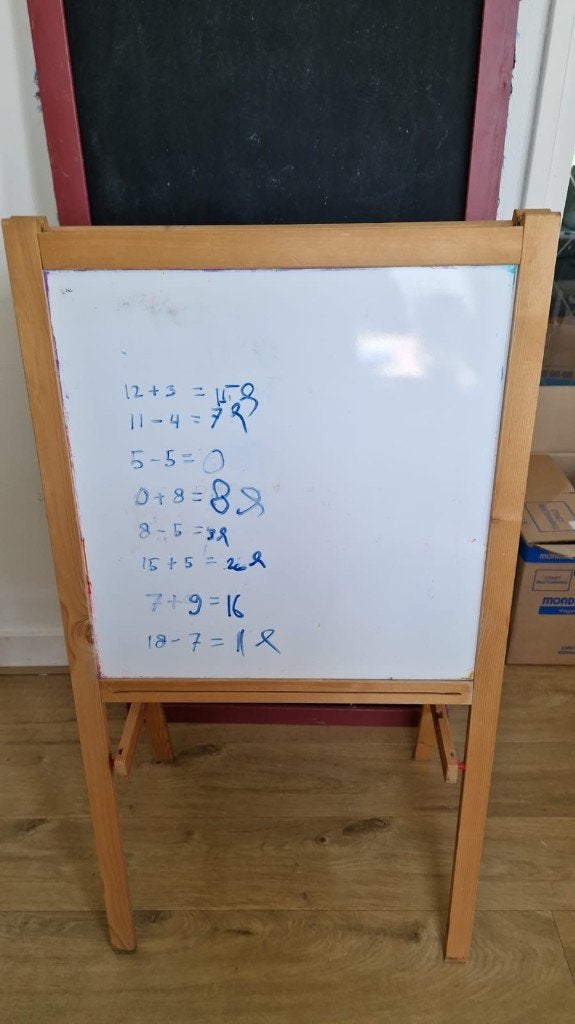 Gratis op te halen krijt- en whitebord van Ikea, Ophalen, Gebruikt, Jongen of Meisje