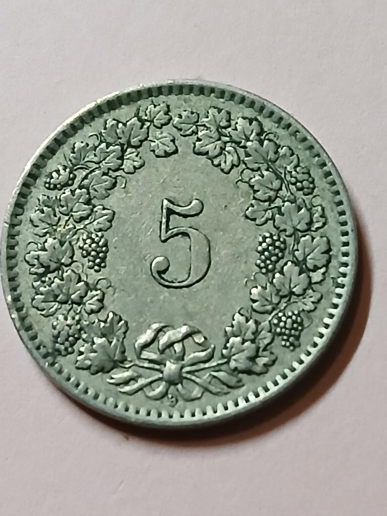Helvetica 1958, Postzegels en Munten, Munten | Europa | Niet-Euromunten, Ophalen of Verzenden, Overige landen, Losse munt