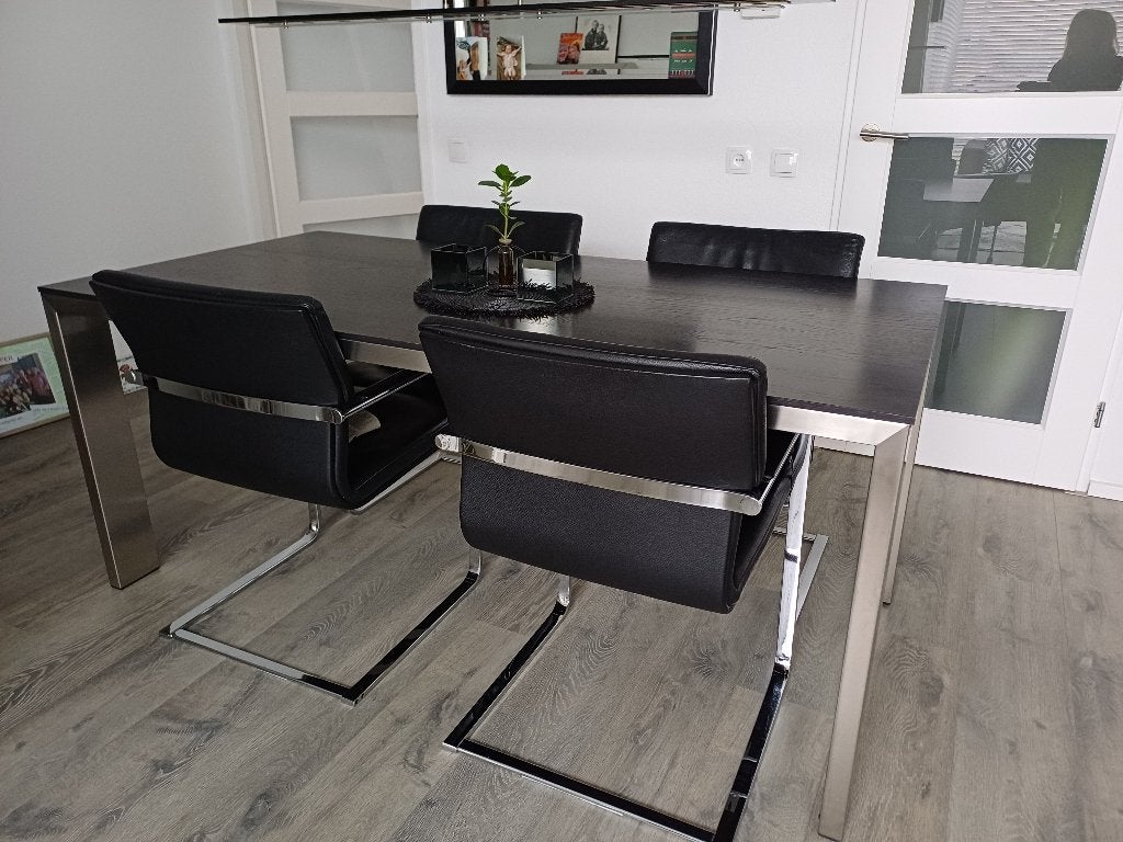 eetkamerstoelen, Ophalen, Gebruikt, Zwart, Modern