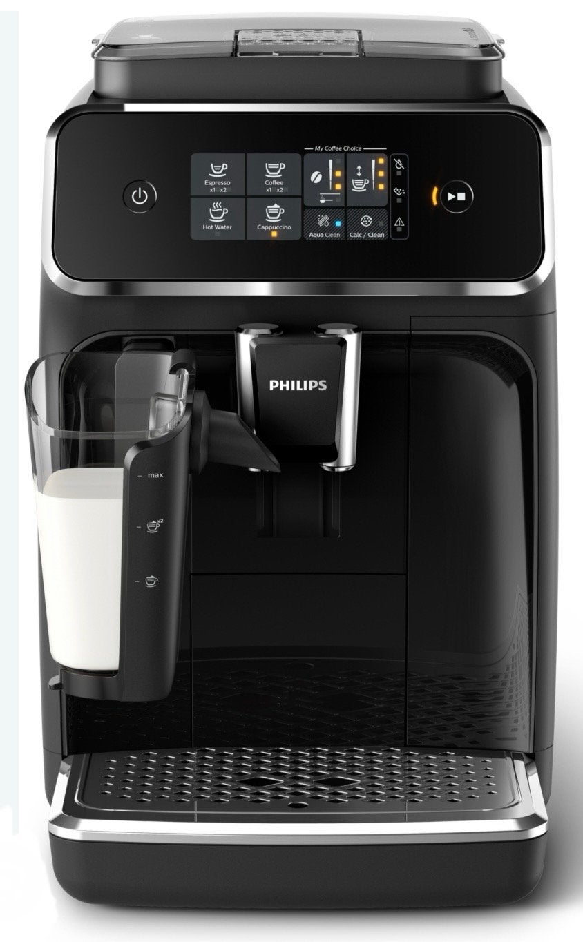 PHILIPS EP2231/40 LATTEGO BL/ GLOSSY BLACK, Witgoed en Apparatuur, Ophalen, Zo goed als nieuw, Koffiemachine