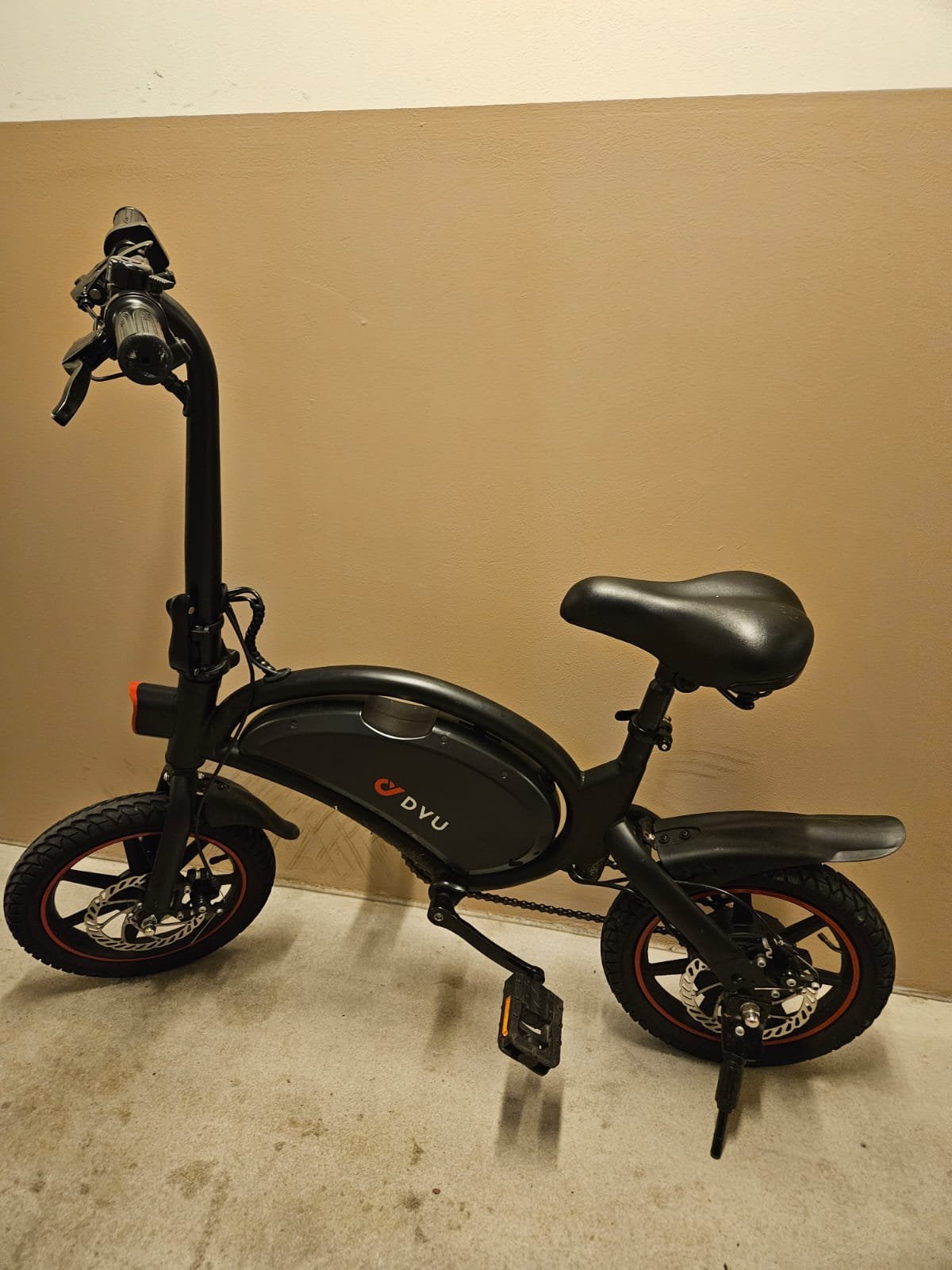 Elektrische vouwfiets - DYU D3F, Fietsen en Brommers, Elektrische fietsen, 59 cm of meer, Ophalen, Zo goed als nieuw, Overige merken