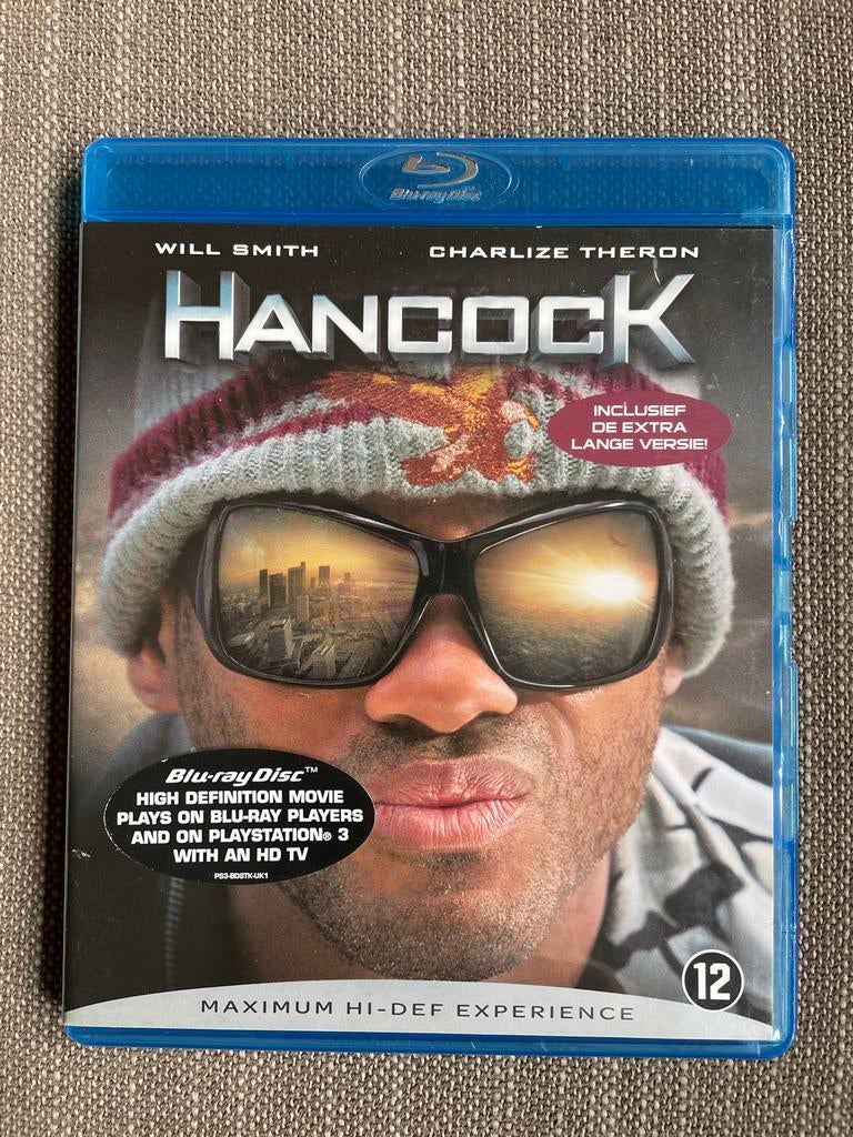 Hancock Blu-ray (Will Smith, Charlize Theron), Cd's en Dvd's, Ophalen of Verzenden, Zo goed als nieuw, Actie