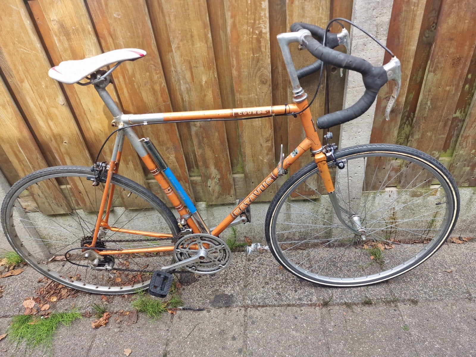 Vintage Batavus Course racefiets voor personen vanaf 1.80 m, Ophalen, 28 inch, Gebruikt, 10 tot 15 versnellingen