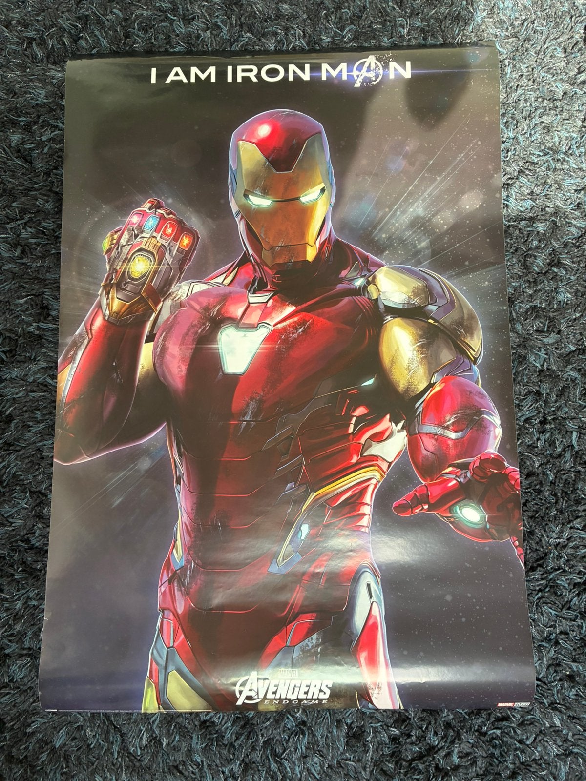 Poster Ironman, Ophalen, Zo goed als nieuw, A1 t/m A3