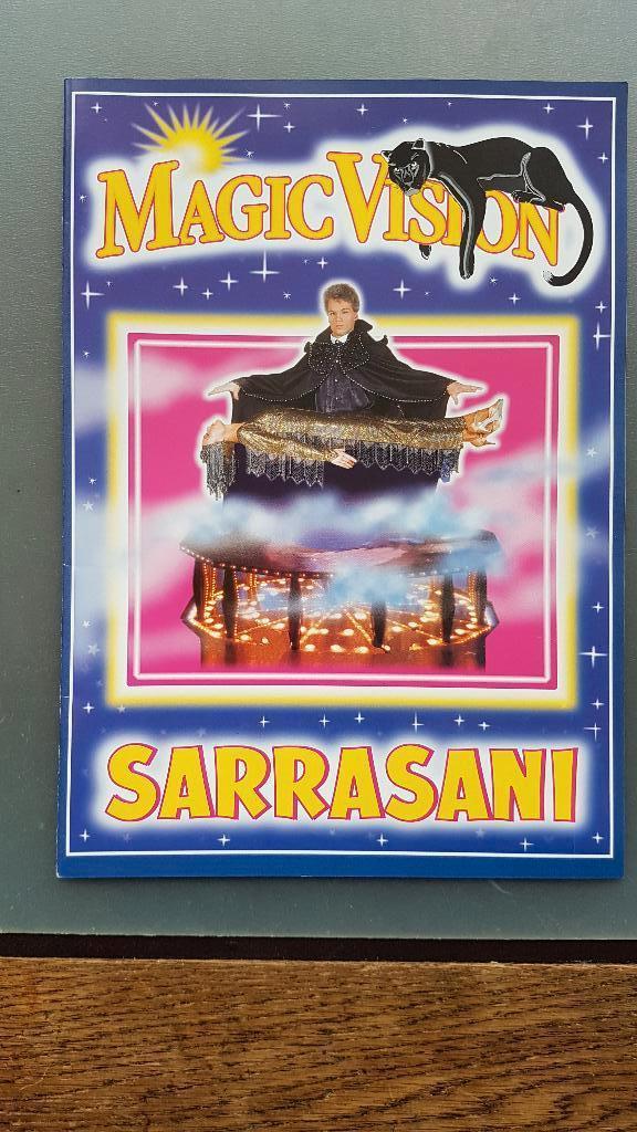 Circus/ programmaboek Circus Sarrasani, Magic Vision/ 1995., Ophalen of Verzenden, Zo goed als nieuw