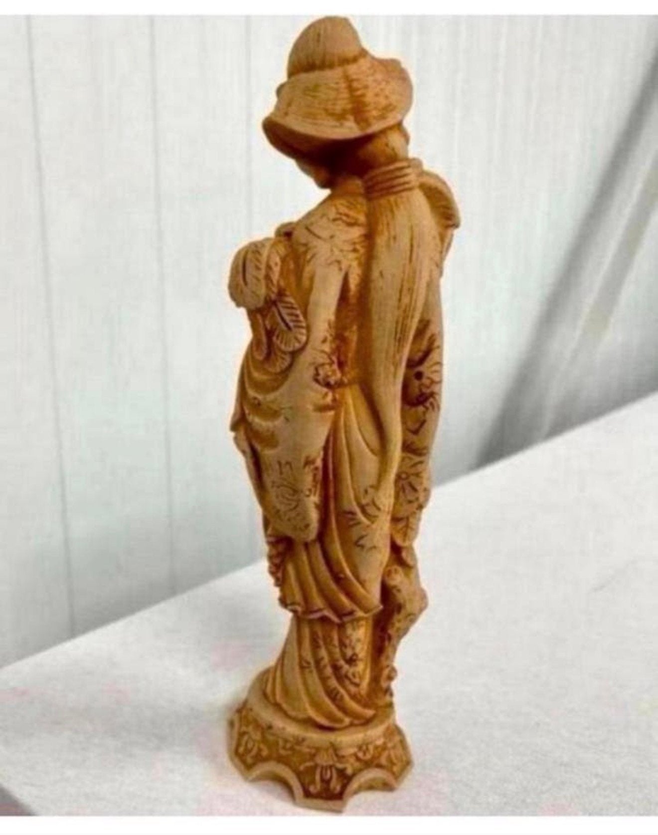Chinees beeld ivorine 27cm prachtig in detail beeldje china, Ophalen of Verzenden