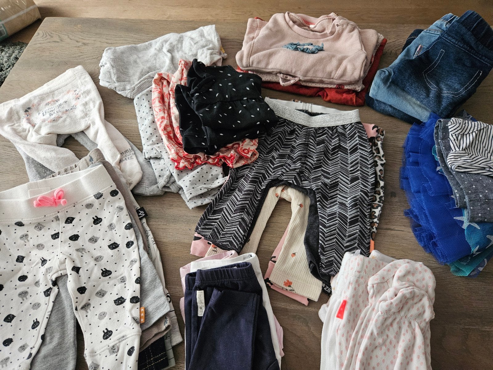 Grote kledingbundel maat 56 voor meisjes (31 stuks), Gebruikt, Meisje, Noppies, Hema, Prenatal, Ophalen of Verzenden