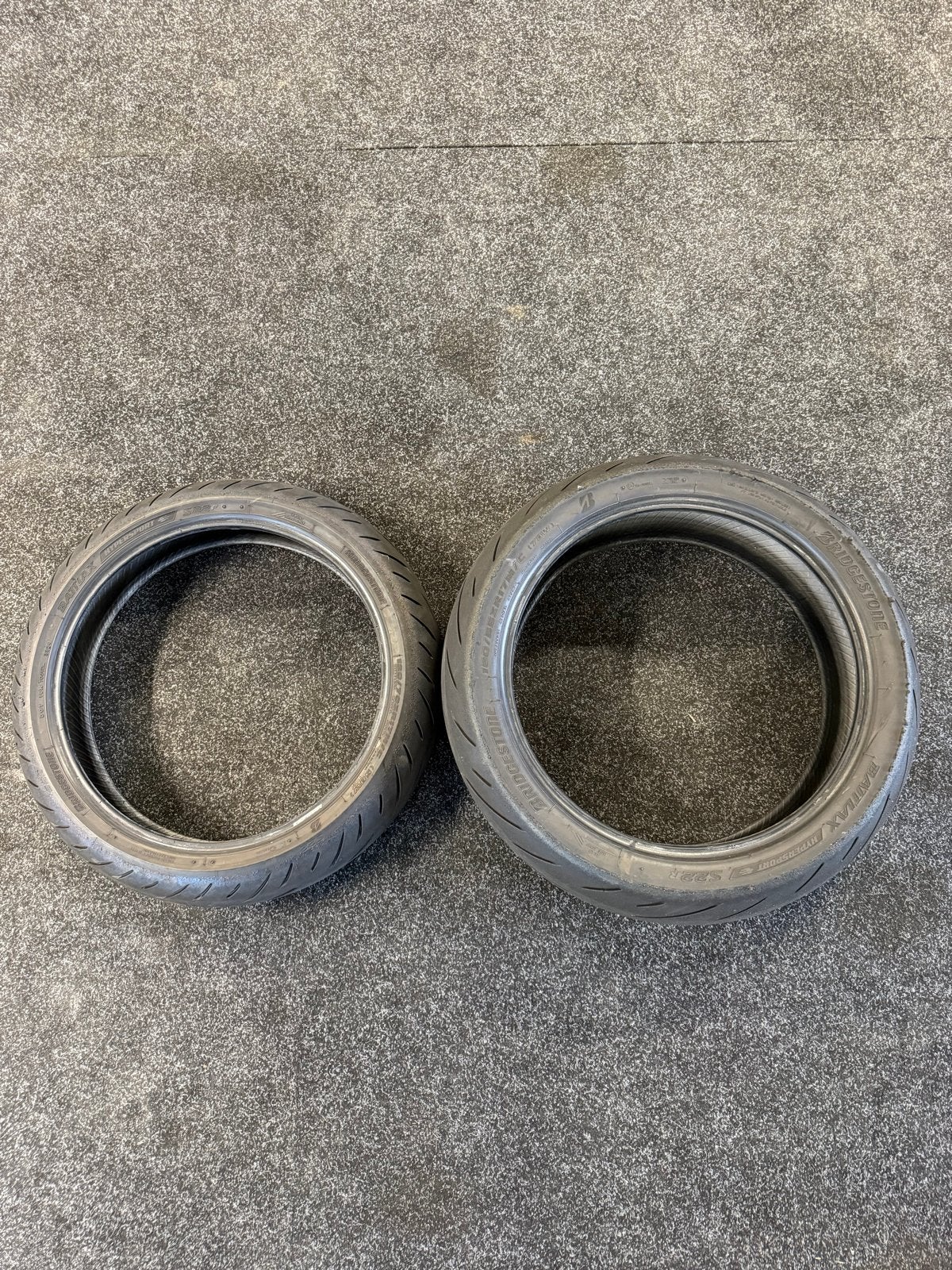 Bridgestone Battlax Hypersport S22 banden set (zo goed als n, Ophalen of Verzenden, Gebruikt