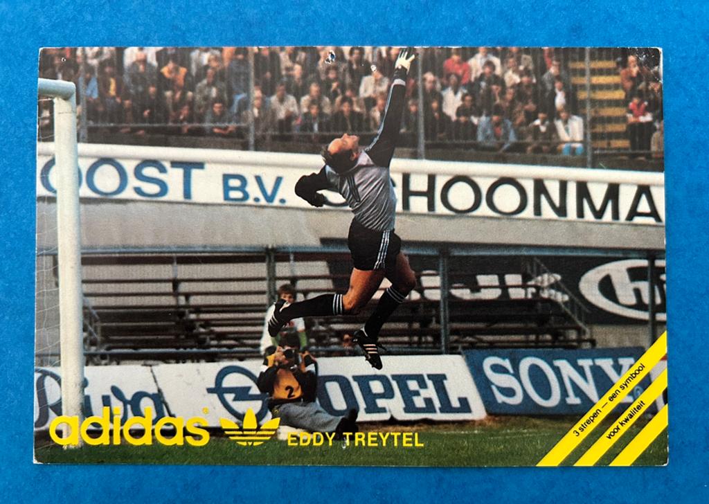Eddy Treytel - Spelerskaart, Verzenden, Zo goed als nieuw, Feyenoord, Spelerskaart