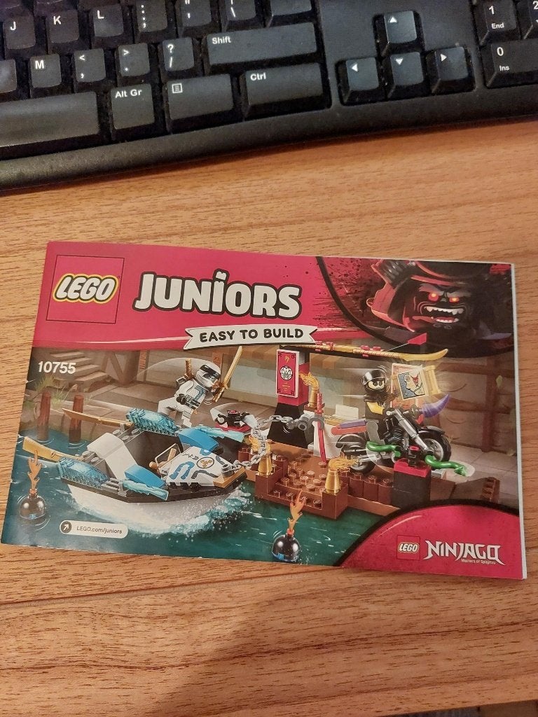 Lego Ninjago 10755 Zane's ninjabootachtervolging, Compleet, Gebruikt, Verzenden, Lego