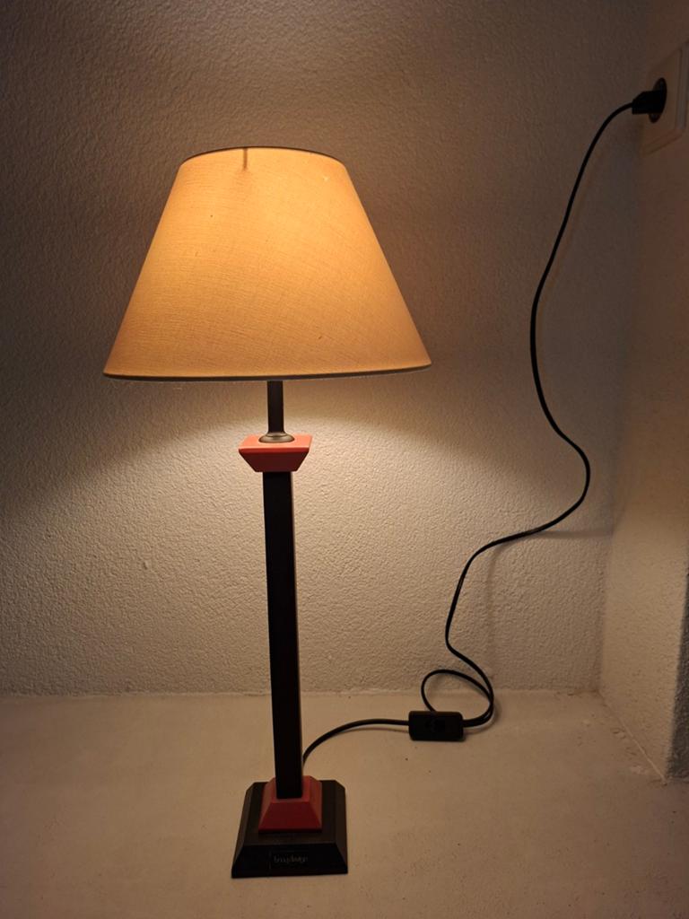 Bony Design Schemerlamp, Huis en Inrichting, Lampen | Tafellampen, Ophalen of Verzenden, Gebruikt, 50 tot 75 cm