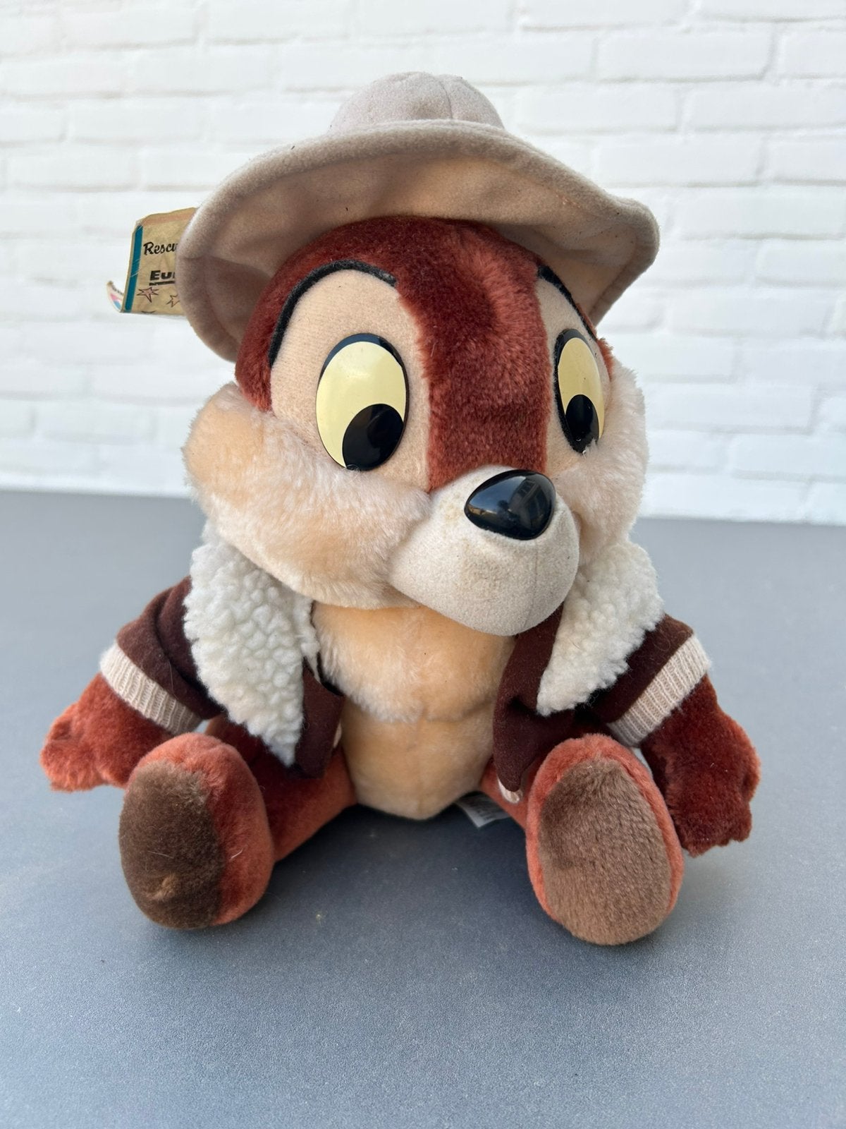 Vintage Knabbel Rescue Ranger Knuffel - Euro Disney, Verzamelen, Ophalen of Verzenden, Zo goed als nieuw, Knuffel