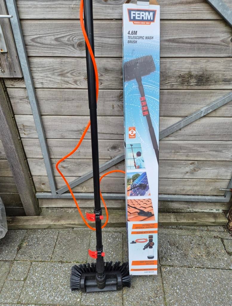 Telescopische schoonmaakborstel, Ophalen, Zo goed als nieuw